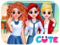 leikur BFF Princess Back To School