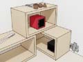 leikur Geometric Room Escape