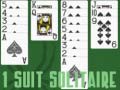 leikur 1 Suit Spider Solitaire