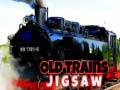 leikur Old Trains Jigsaw