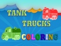 leikur Tank Trucks Coloring