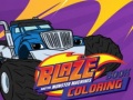 leikur Baze and the monster machines Coloring Book