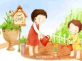 leikur Cartoon Childrens Day Puzzle
