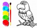 leikur Eagle Coloring Book