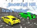 leikur Snow Fall Hill Track Racing