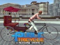 leikur Public Tricycle Rickshaw driving