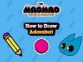 leikur Mao Mao Heroes of Pure Heart How to Draw Adorabat
