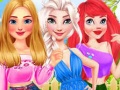 leikur Princesses Garden Contest