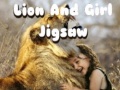 leikur Lion And Girl Jigsaw