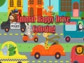 leikur Animal Happy Drive Coloring