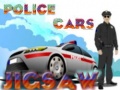 leikur Police cars jigsaw