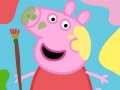 leikur Cute Pigs Paint Box