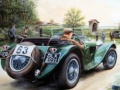 leikur Painting Vintage Cars Jigsaw Puzzle