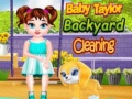 leikur Baby Taylor Backyard Cleaning
