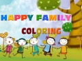 leikur Happy Family Coloring 
