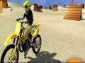 leikur Motor Cycle Beach Stunt