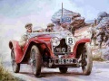 leikur Painting Vintage Cars Jigsaw Puzzle 2