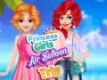 leikur Princess Girls Air Balloon Trip