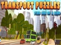 leikur Transport Puzzles find one of a kind