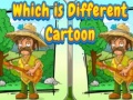 leikur Which Is Different Cartoon