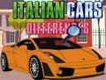 leikur Italian Cars Differences