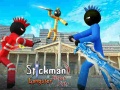 leikur Stickman Police vs Gangsters Street Fight