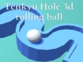 leikur Tenkyu Hole 3d rolling ball