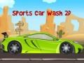 leikur Sports Car Wash 2D
