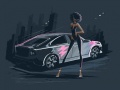 leikur Old and New Cars Coloring