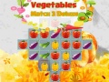 leikur Vegetables Match 3 Deluxe