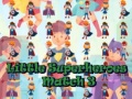 leikur Little Superheroes Match 3