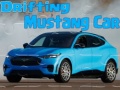 leikur Drifting Mustang Car Puzzle