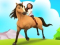 leikur Horse Run 3D