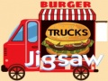 leikur Burger Trucks Jigsaw