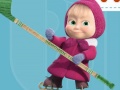 leikur Masha and the Bear Hockey