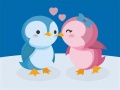 leikur Cute Penguin Puzzle