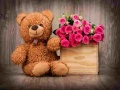 leikur Cute Teddy Bears Puzzle