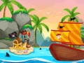 leikur Pirate Travel Coloring