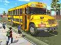 leikur City School Bus Driving