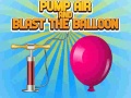 leikur Pump Air And Blast The Balloon