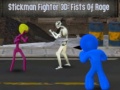 leikur Stickman Fighter 3D: Fists Of Rage