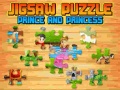 leikur Prince and Princess Jigsaw Puzzle