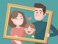 leikur Happy Family Puzzle