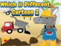 leikur Which Is Different Cartoon 2