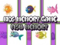 leikur Kids Memory Game Fish Memory
