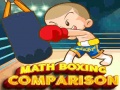 leikur Math Boxing Comparison