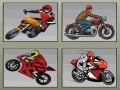 leikur Racing Motorcycles Memory