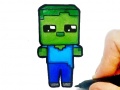 leikur Easy Kids Coloring Mineblox