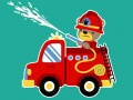 leikur Animal Firetrucks Match 3