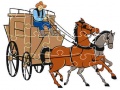 leikur Wagons Jigsaw